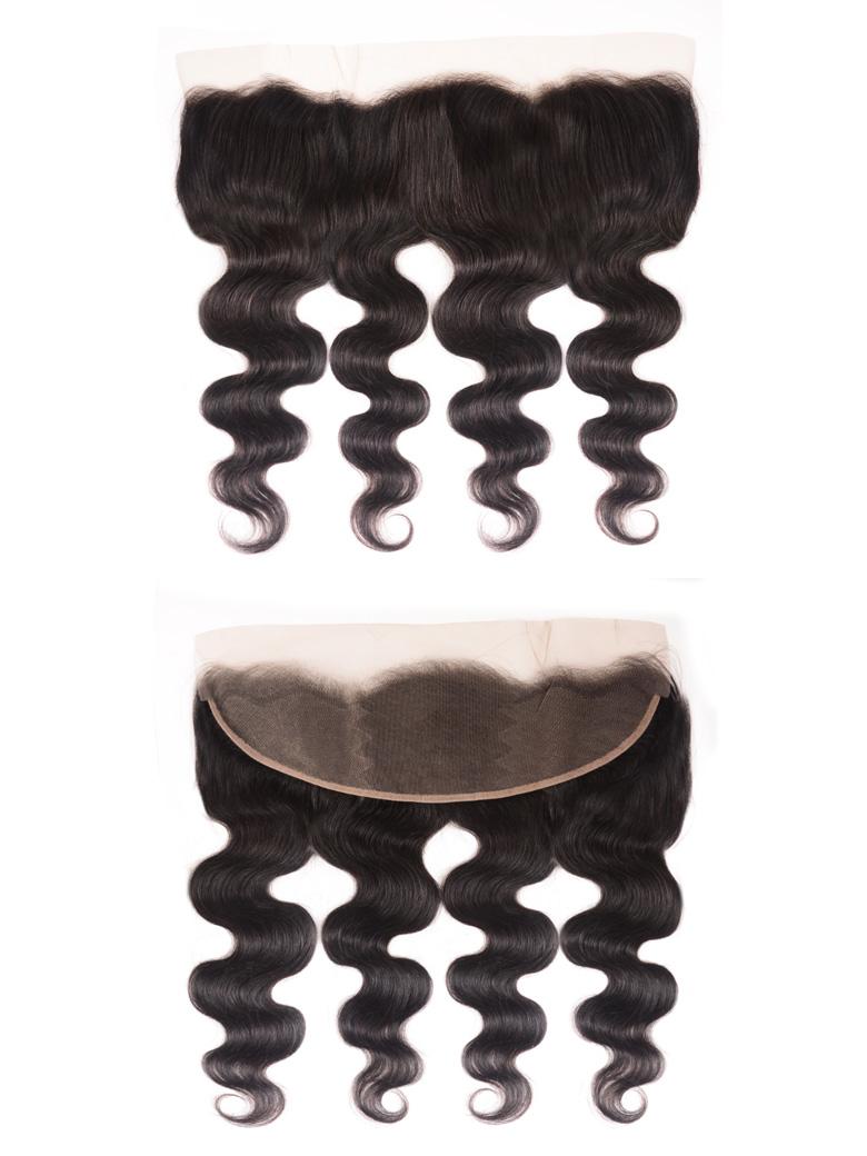 The UNice 4Pcs Brazilian Hair Body Wave Bundles With Transparent Lace Closure detail image shows body wave closure closure closure closure closure closure closure.
