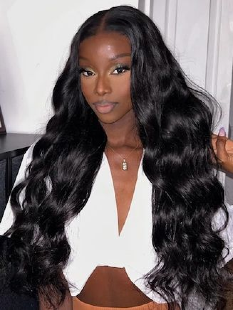 5x5 HD Pre Cut Lace 0 Skill Needed Put On And Go Glueless Body Wave 150% Density
