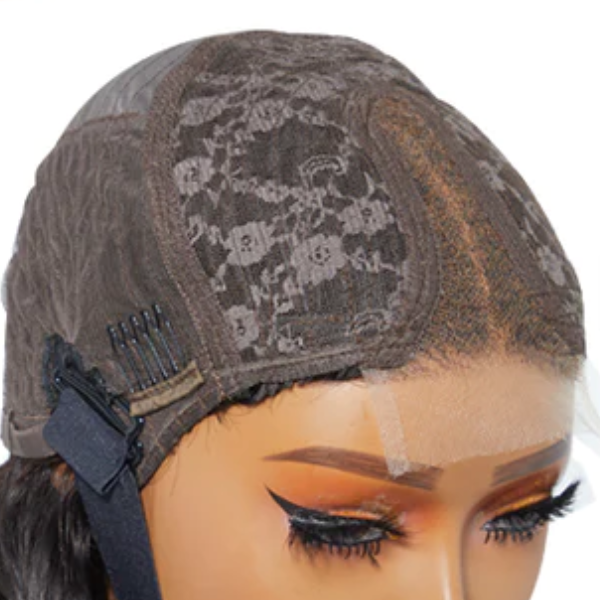 outlet | Caramel Brown Highlight Loose Wave Y-Shape Undetectable HD Lace Wig