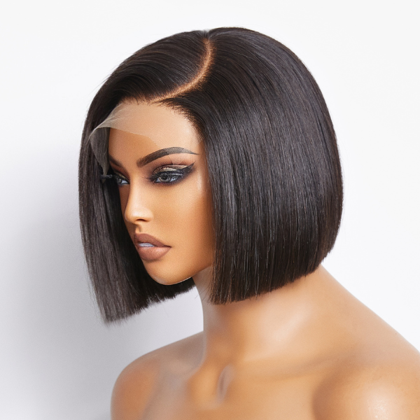 Worth | Put On & Go Blunt Cut Straight Bob Minimalist HD Lace Glueless Wig