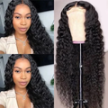 ReadytoGo Water Wave Glueless 5x5 Closure Lace Middle Part Long Wig