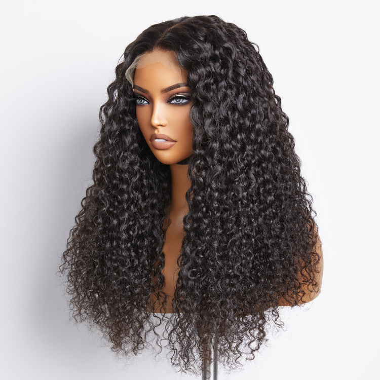 OUTLET | Beginner Friendly Deep Wave Glueless Minimalist HD Lace Wig Ready To Go
