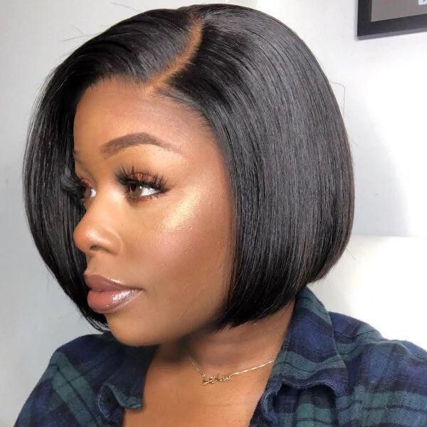 Worth | Put On & Go Blunt Cut Straight Bob Minimalist HD Lace Glueless Wig