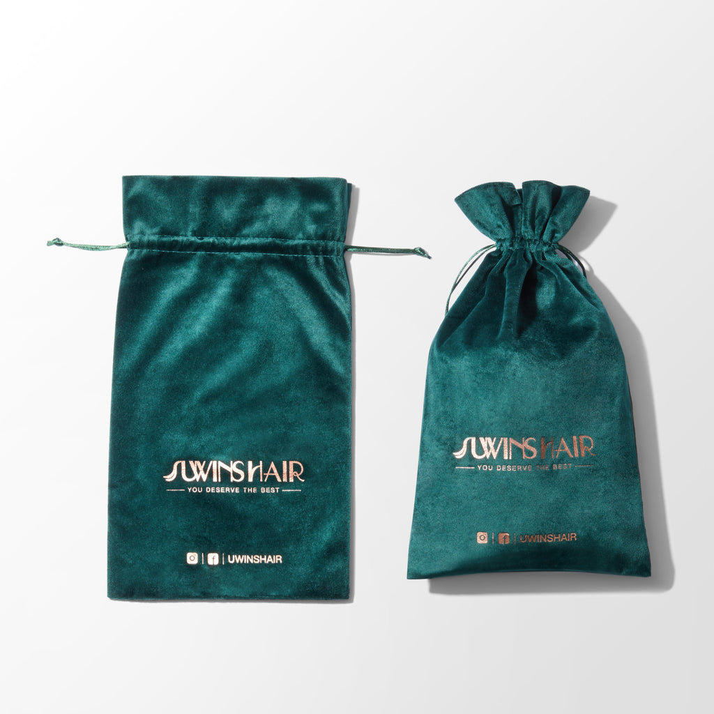 Plush Bag For Storing Wigs