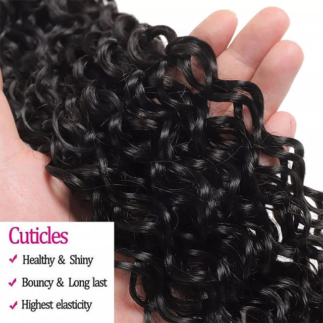 1/2 Bundles Water Wave Hair Southkiss Hair 10A 100% Virgin Human Hair Extension