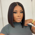 Worth I Silky Straight Glueless 7x6 Lace Bob Wigs