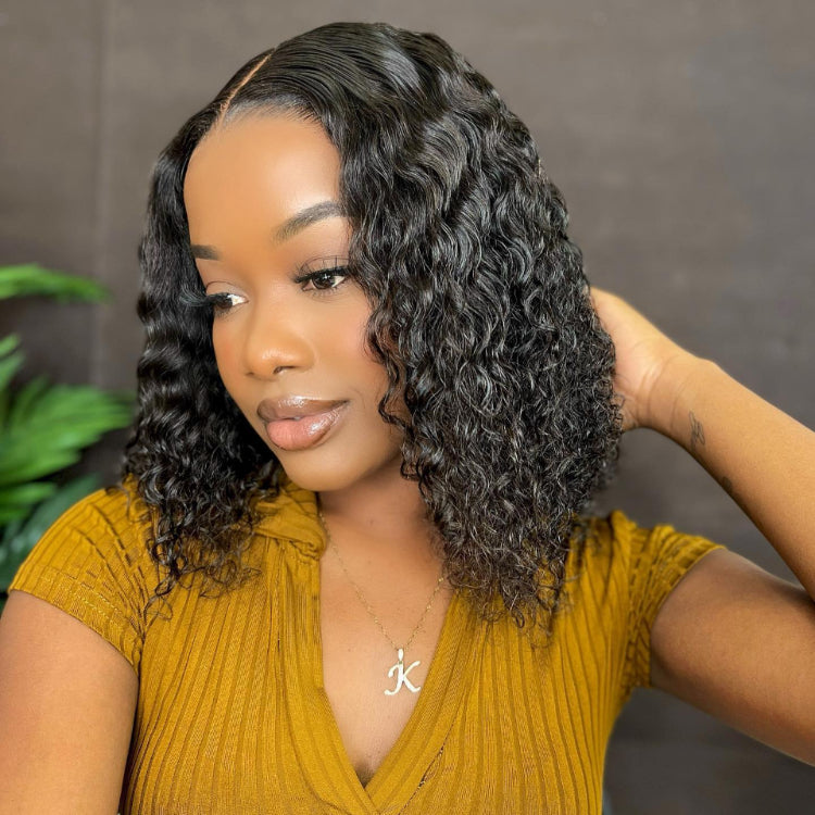 Special | ReadytoGo Deep Curl Bob Glueless 4x4 Closure Lace Wig