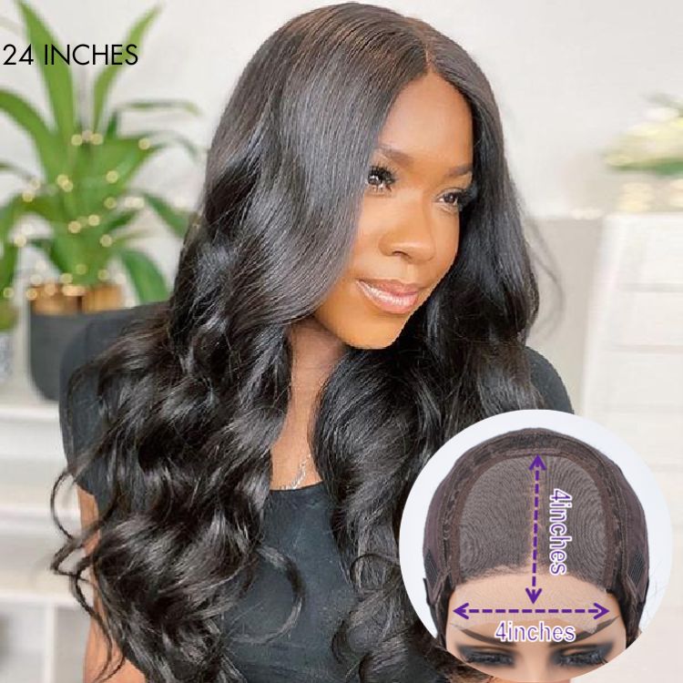 Worth | Super Easy Natural Black Body Wave 5x5 Closure Lace Glueless Wig