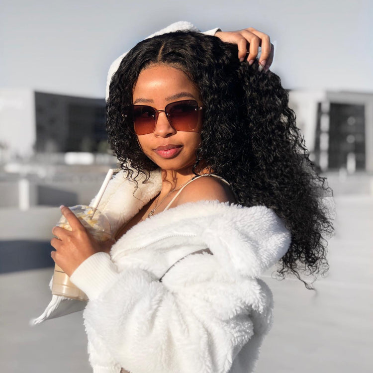 PreMax Wigs - ReadytoGo Super Natural Hairline Deep Wave Glueless 4x4 Closure Lace Wig Middle Part