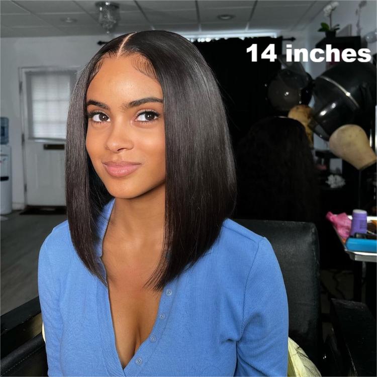 PreMax Wigs | ReadytoGo Silk Straight Bob Glueless 4x4 Closure Lace Wig