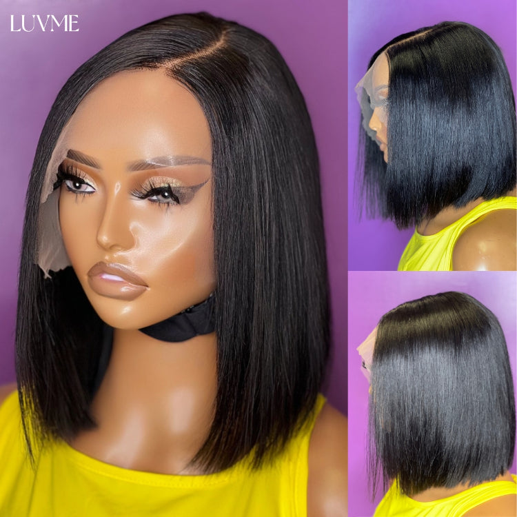 ReadytoGo Glueless Bob 4x4 Closure Lace Wig | PrePlucked+KnotsBleached