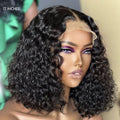 Worth | Vacation Vibes Water Wave 4x4 Closure Lace Glueless Short Wig 100% Human Hair
