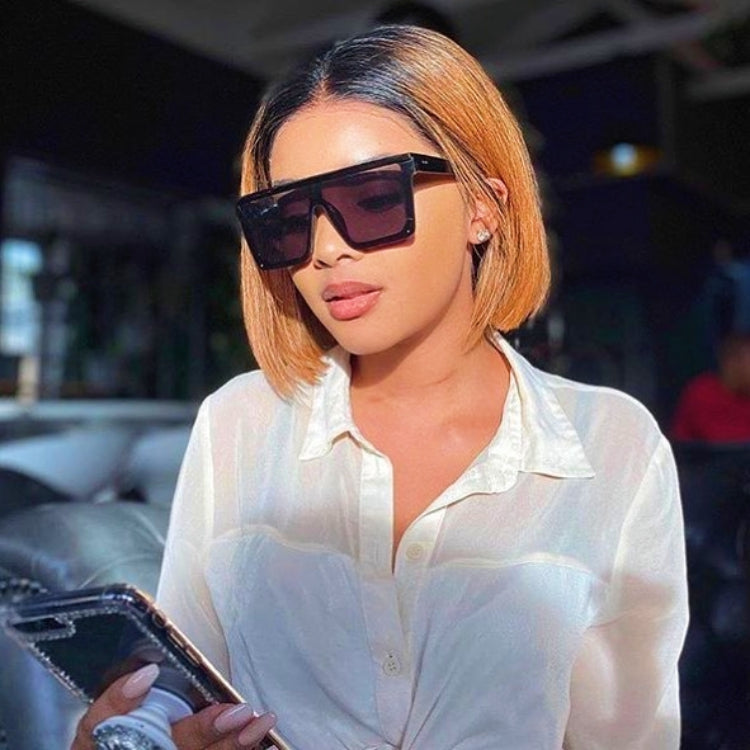 Worth |Ombre Glueless 13x6 Frontal Lace Bob Wig Middle Part 10 Inches