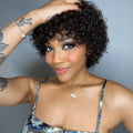 ReadytoGo Ultra Natural Lightweight Bouncy Glueless Wig With Bangs