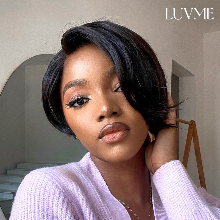 PreMax Wigs | ReadytoGo Pixie Cut Glueless Luxury HD Lace Wig Side Part