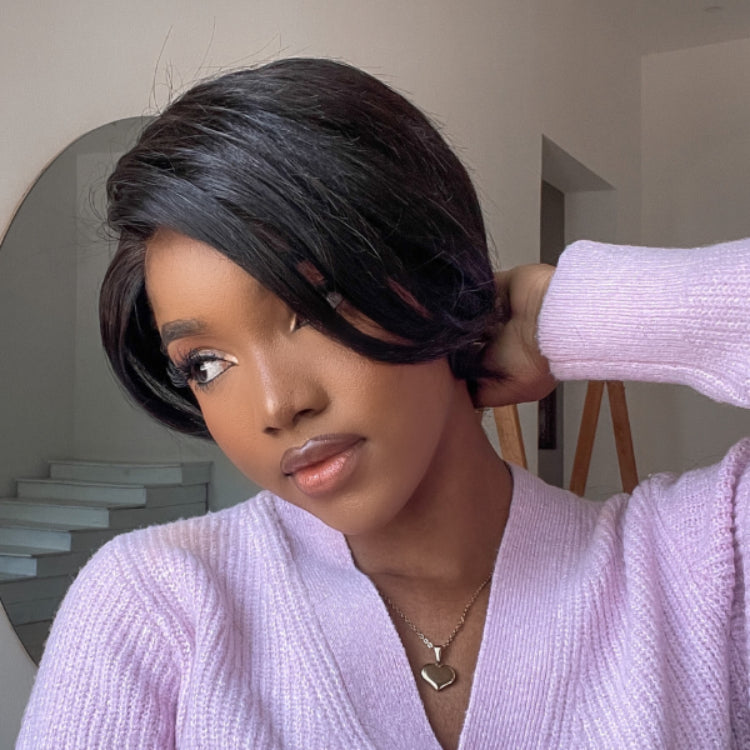 PreMax Wigs | ReadytoGo Pixie Cut Glueless Luxury HD Lace Wig Side Part