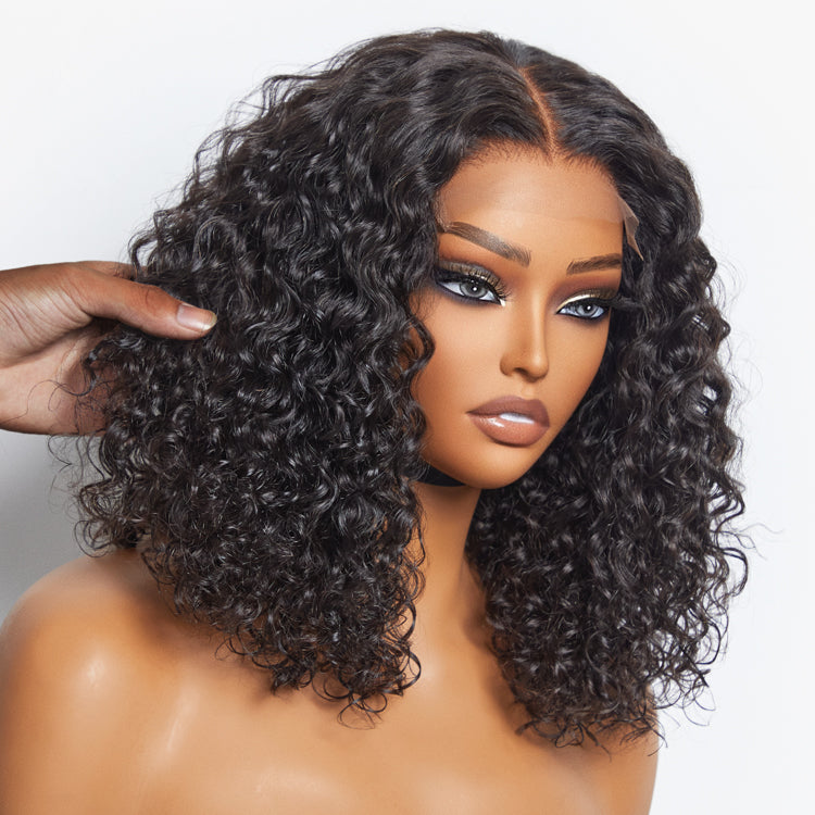 [londiwebonni]'s Special Link 1 Sec Install Wig | 180% Density ReadytoGo Soft Deep Curl Bob Glueless 4x4 Closure Lace Wig