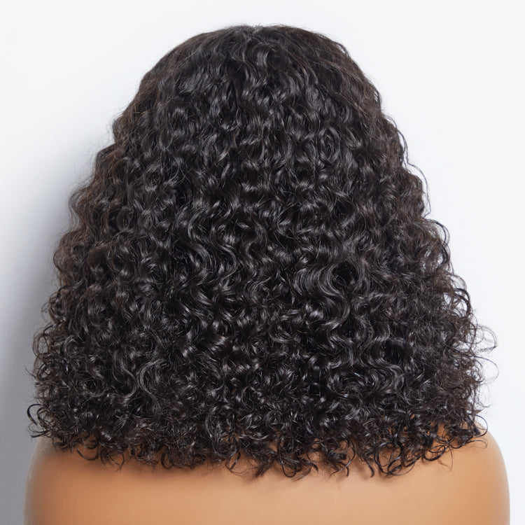 [thirdoneonline]'s Special Link 1 Sec Install Wig | 180% Density ReadytoGo Soft Deep Curl Bob Glueless 4x4 Closure Lace Wig