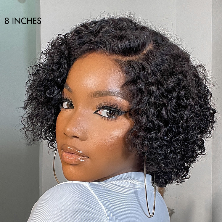 ReadytoGo Stunning Curly Pixie Cut Glueless HD Lace Wig