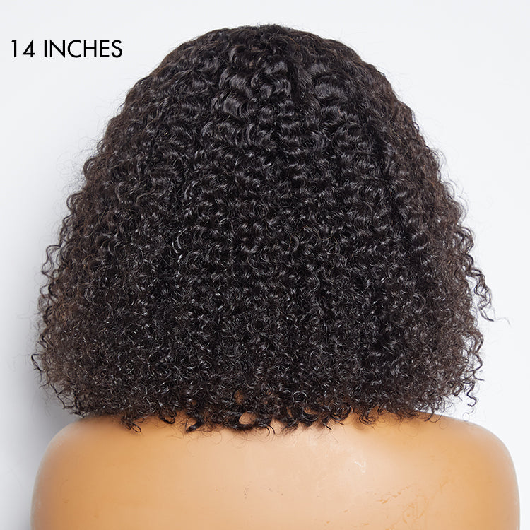 Worth | 4C Edges | Kinky Curly Glueless 5x5 Closure HD Lace Wig Ready to Go 100% Human Hair