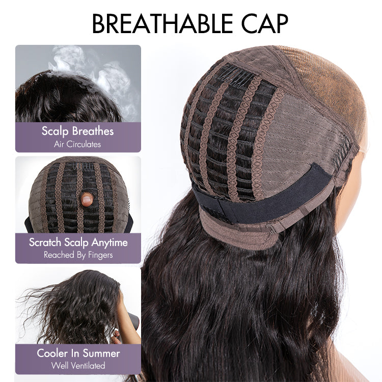 OUTLET | Honey Blonde Highlight Kinky Curly Glueless 5x5 Closure HD Lace 14 inches Wig Breathable Cap