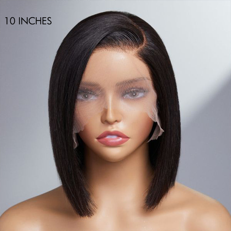 Worth | Super Natural Natural Black Glueless Lace Bob Wig 100% Human Hair