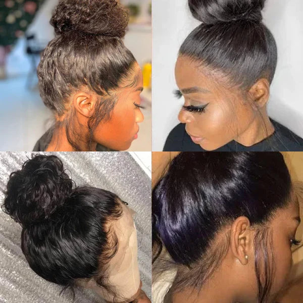 OUTLET | PreMax Wigs | 360 Lace Super Natural Hairline Water Wave Free Part Human Hair Wig Pre-Cut Lace