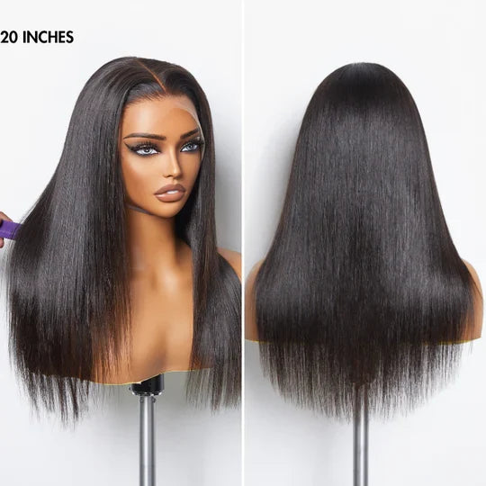 [_tshologumede]'s Special Link PreMax Wigs | Ready to Wear Silk Straight Glueless 13x4 Frontal Lace Wig 100% Human Hair