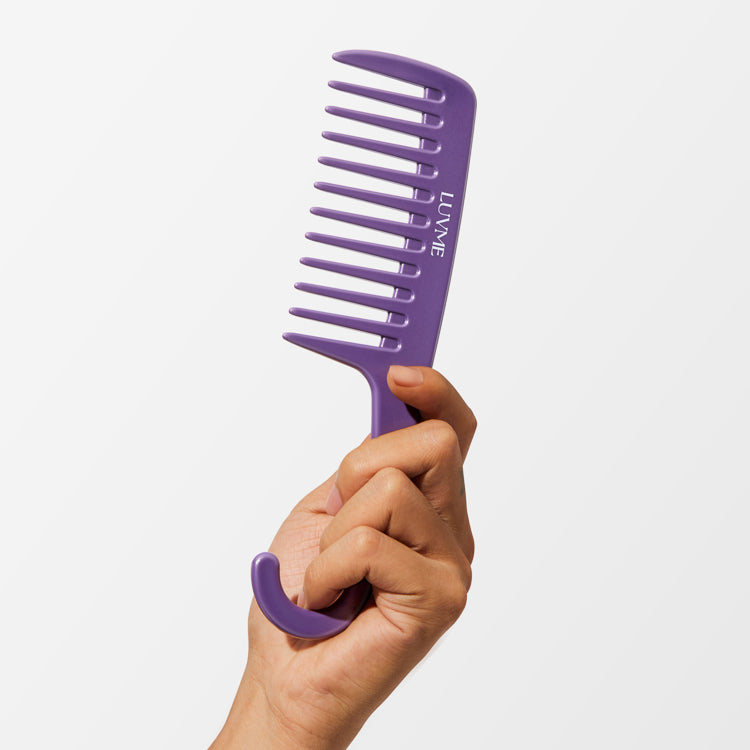 Wide Tooth Comb Suitable for Natural Hair, Suitable for Curly Hair, Long Hair, Wet Hair in all Types