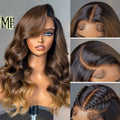 Worth | PartingMax Glueless Wig Ombre Brown Loose Body Wave 13x4 Lace Wig