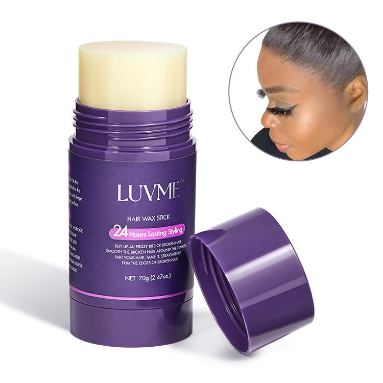 70g Large Styling Hair Wax Stick 24 Hours Lasting for Flyaways, Edge Control, Baby Hair, Non-greasy Styling | ZA Only