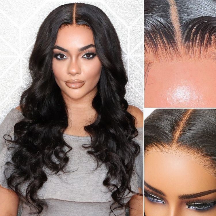 Outlet | PreMax Wigs | Super Natural Hairline Loose Body Wave Glueless 5x5 Closure HD Lace Wig