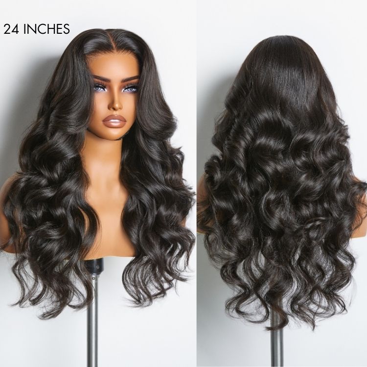 Outlet | PreMax Wigs | Super Natural Hairline Loose Body Wave Glueless 5x5 Closure HD Lace Wig
