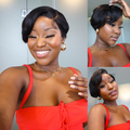 Worth I PreMax Wigs | ReadytoGo Pixie Cut Glueless Luxury HD Lace Wig Side Part