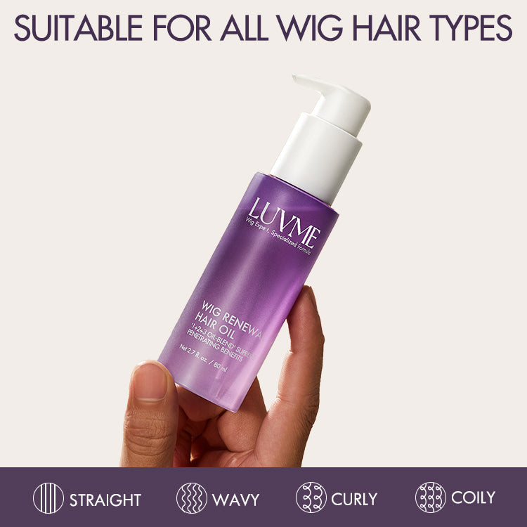 Free Gift I Wig Renewal Hair Oil, Repairs Dry & Damaged Hair, Boosts Shine, Controls Frizz | SA ONLY