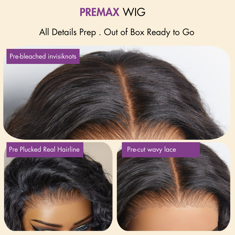 [_mabiyela]'s Special Link 1 Sec Install Wig | 180% Density ReadytoGo Soft Deep Curl Bob Glueless 4x4 Closure Lace Wig