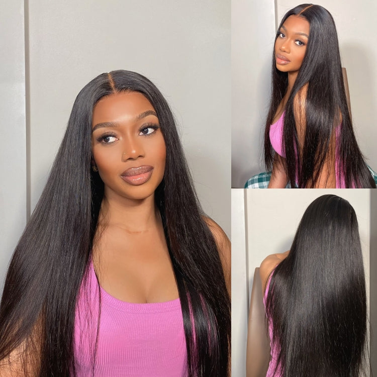 [tkskingdom]'s Special Link PreMax Wigs | Ready to Wear Silk Straight Glueless 13x4 Frontal Lace Wig 100% Human Hair