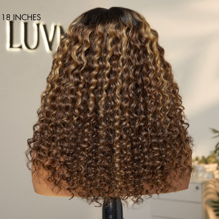 Worth | PreMax 2.0 Wigs Nature Max Highlights Color Deep Wave Ear-to-ear Glueless 13x5 Frontal HD Lace Knotless Wig