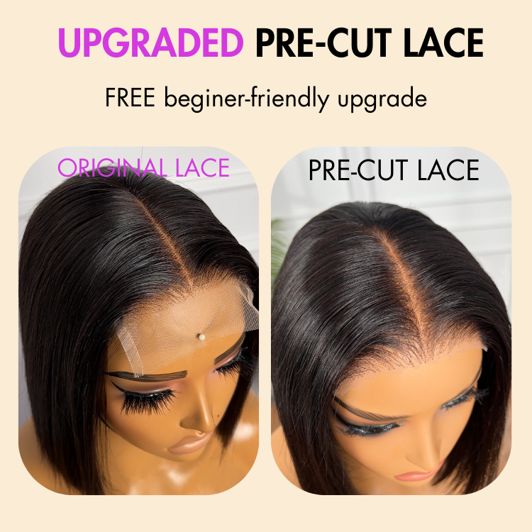 [keneilwe.__]'s Special Link PreMax Wigs | Ready to Wear Silk Straight Glueless 13x4 Frontal Lace Wig 100% Human Hair