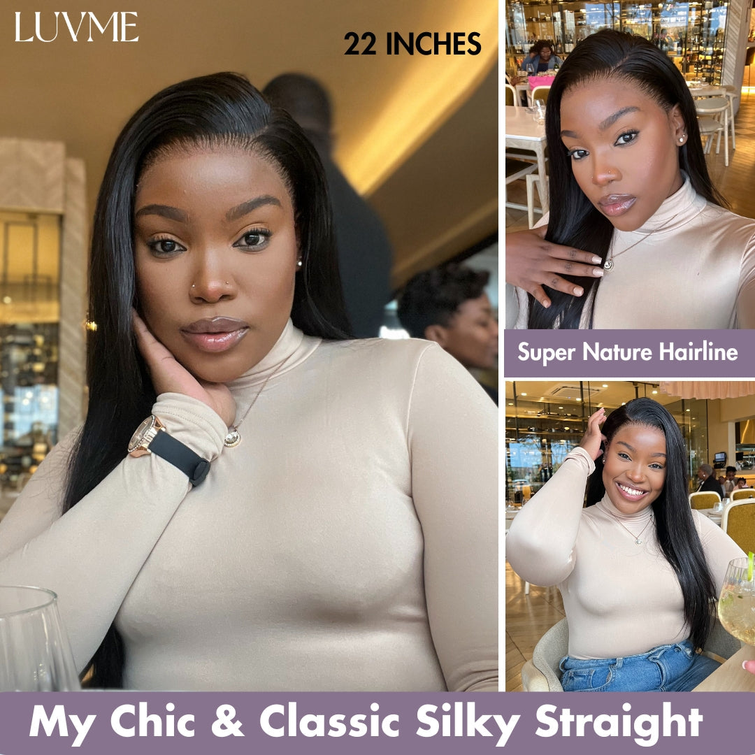 [busi.iiiiie]'s Special Link PreMax Wigs | Ready to Wear Silk Straight Glueless 13x4 Frontal Lace Wig 100% Human Hair
