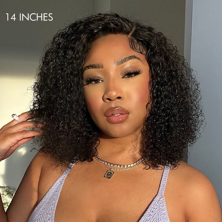 Worth | Kinky Curly Natural Black Glueless 5x5 Closure HD Lace Wig Ready To Go