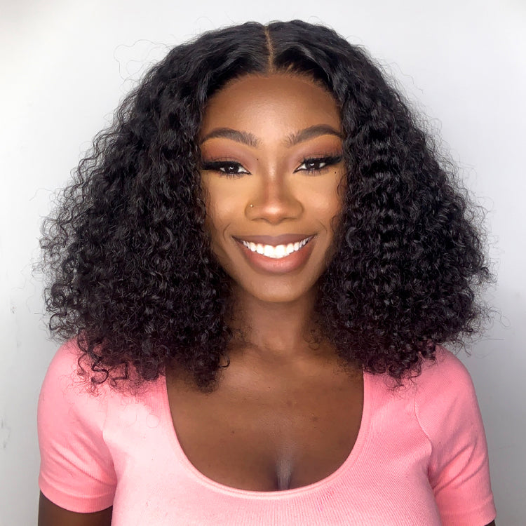 Worth | Kinky Curly Natural Black Glueless 5x5 Closure HD Lace Wig Ready To Go