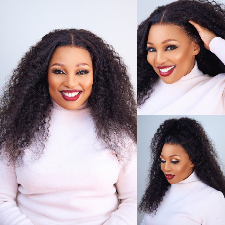 PreMax Wigs | Super Natural Hairline Deep Wave 13x4 Frontal Lace Wig Middle Part
