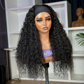 Outlet | Wet and Wavy Throw On & Go Water Wave Glueless Long Headband Wig