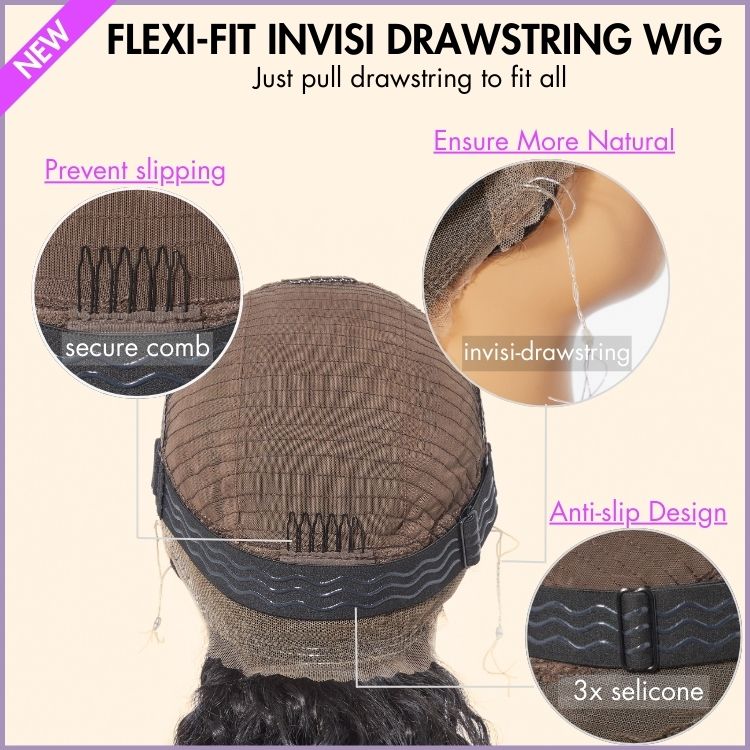 special I PreMax Wigs | Glueless 360 Lace Super Natural Hairline Water Wave Free Part Human Hair Wig