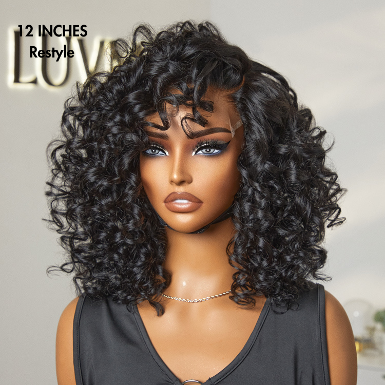 Worth | SouthKiss Hair Mature Bouncy Left C Part Loose Wave Glueless Minimalist HD Lace Wig Pre Cut Lace