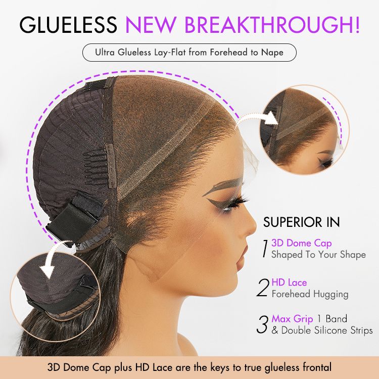 Worth | PreMax 2.0 Wigs Nature Max Highlights Color Deep Wave Ear-to-ear Glueless 13x5 Frontal HD Lace Knotless Wig