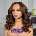 Worth | Dark Brown Loose Wave Glueless 5x5 Closure Lace Fall Wig