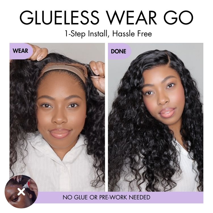 outlet | SouthKiss Hair PartingMax Glueless Wig Water Wave 7x6 Closure HD Lace 100% Human Hair Wig