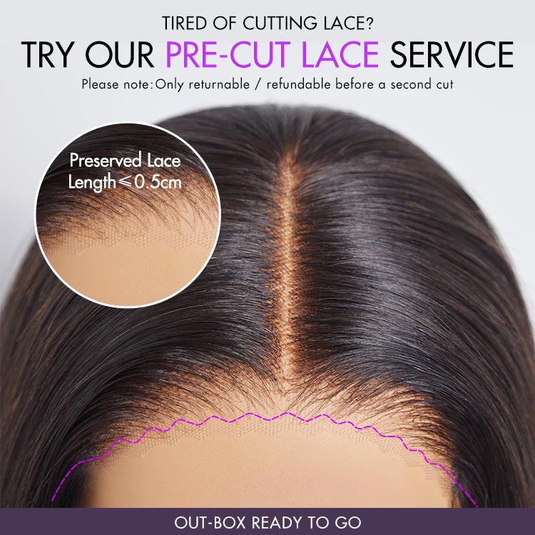 Worth | SouthKiss Hair PartingMax Glueless Wig Ash Blonde Highlight Elegant Body Wave 7x6 Closure HD Lace Human Hair Wig Pre-Cut Lace